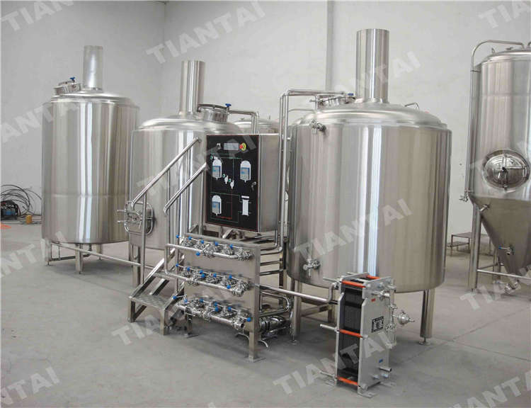 800L whirlpool tun